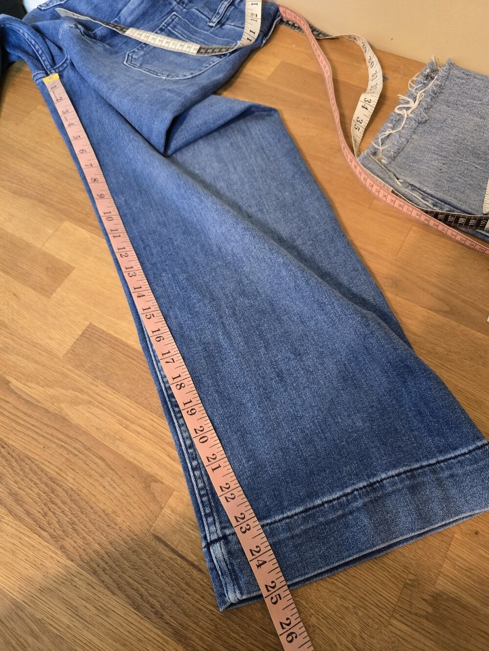 Maeve The Colette Crop High-Rise Wide-Leg Jean 26 Anthropologie Denim - Picture 11 of 12